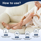 Urea Cream 40 Percent with 2 Percent Salicylic Acid, Foot & Hand Cream for Dry Cracked Heels, Callus Softener for Feet, Exfoliating Foot Cream for Rough Thick Skin, 5.29 oz