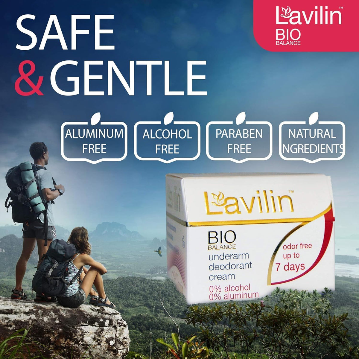 Lavilin Underarm Deodorant Cream - 0.44oz/12.5g