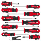 Buy now Amartisan 10-Piece Magnetic Screwdrivers Set, 5 Phillips and 5 Slotted Tips Professional Cushion Grip Screwdriver Set at indiglob india