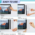 Joyberg 3PCS Monitor Memo Board, Memo Board for Computer Monitor, Monitor Memo Board Computer Monitor Sticky Note Holder, Office Desk Accessories