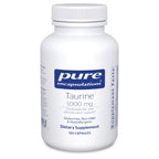 Pure Encapsulations Taurine 1,000 mg, 120 Capsules | Amino Acid Supplement to Support Heart, Cardiovascular, Brain, Gallbladder, Liver and Eye Health*