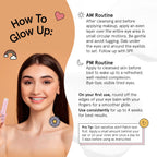grace & stella Under Eye Brightener Balm Stick - Travel Size Toiletries | Retinol & Caffeine Eye Cream for Dark Circles, Puffiness, Wrinkles - Restore and Hydrate - Vegan Skincare (0.13oz / 3.5g)