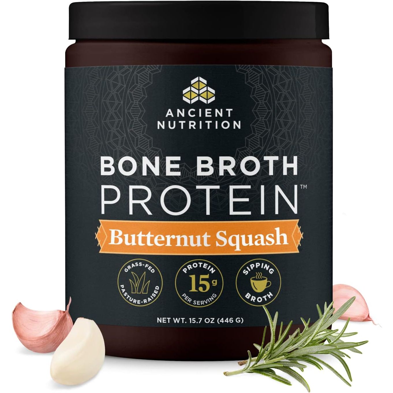 Buy now Ancient Nutrition Protein Powder Made from Real Bone Broth, Chocolate, 20g Protein Per Serving, 20 Serving Tub, Gluten Free Hydrolyzed Collagen Peptides Supplement, Great in Protein Shakes 15.7 Ounce (Pack of 1) Butternut Squash at indiglob india