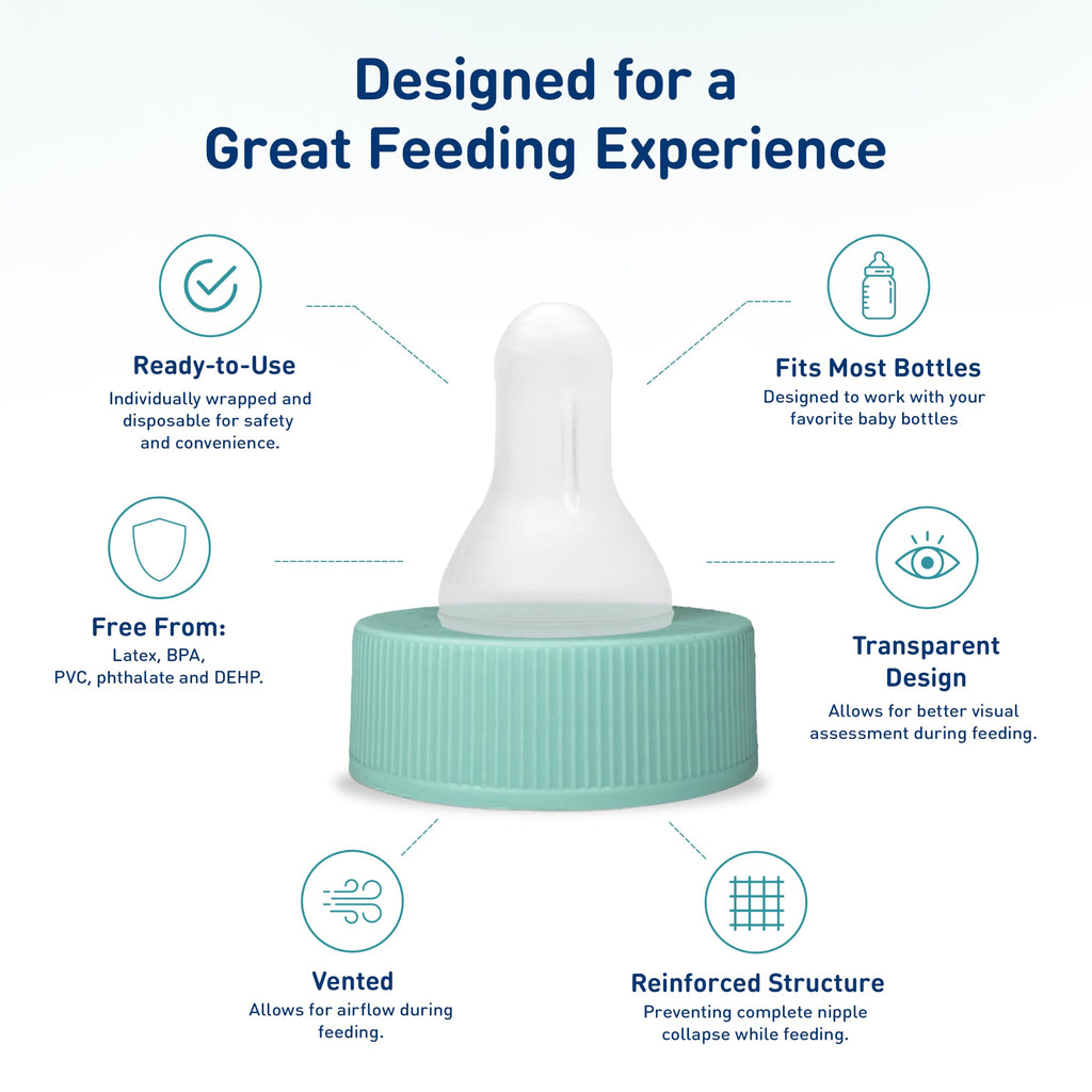 Enfamil Slow-Flow Soft Nipple for premature Infants , 12 CT