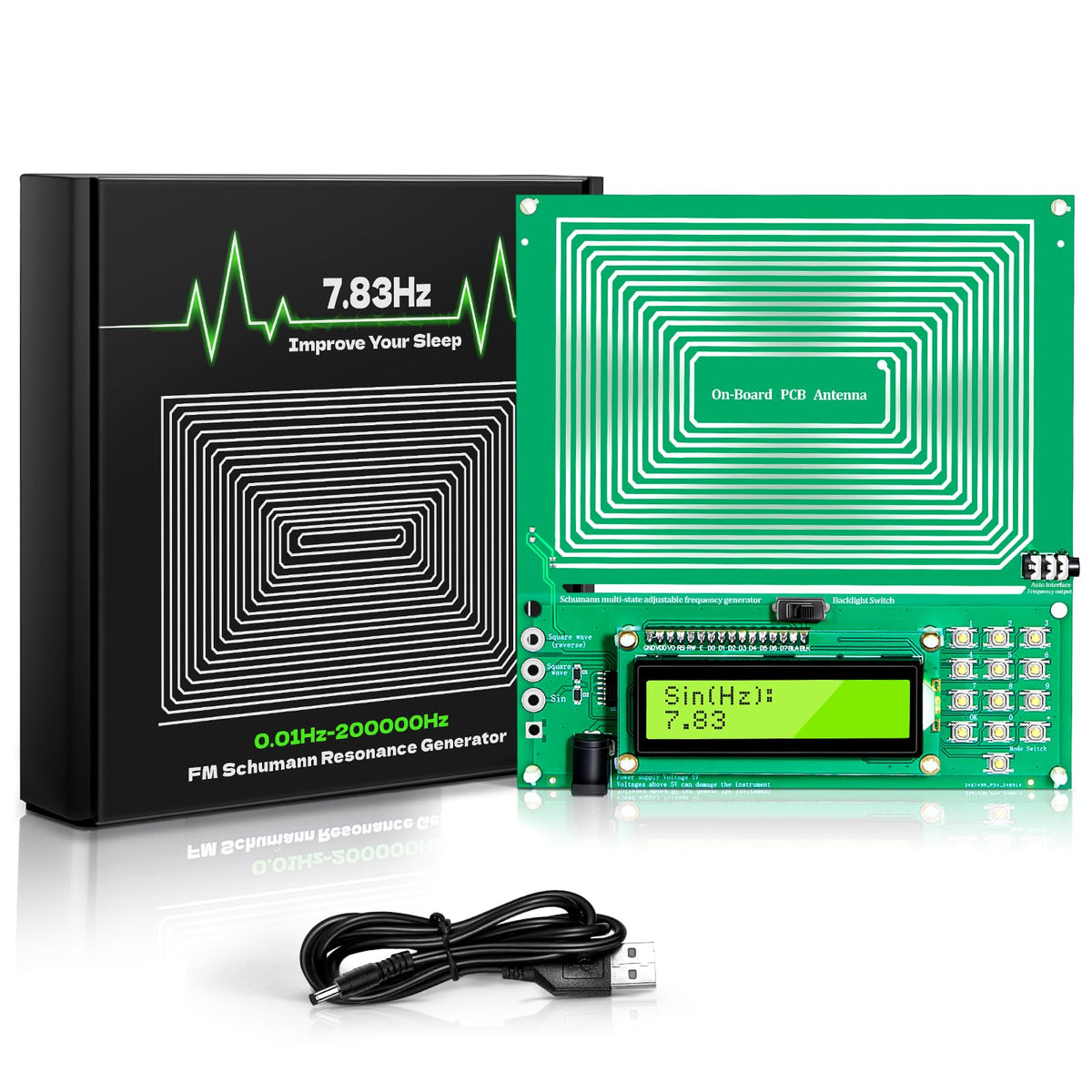 Schumann Resonance Generator (0.01Hz-200KHz) I Frequency Generator
