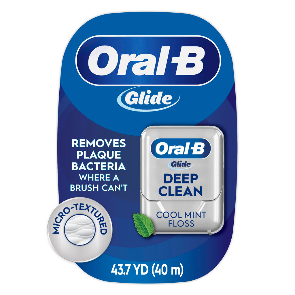 Buy now Oral-B Glide Deep Clean Cool Mint Dental Floss, 40m at indiglob india