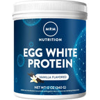 Buy now MRM Nutrition Egg White Protein | Vanilla Flavored | 23g Fat-Free Protein | with Digestive enzymes | Highest Biological Value | Clinically Tested | 10 Servings 12 Ounce (Pack of 1) French Vanilla at indiglob india