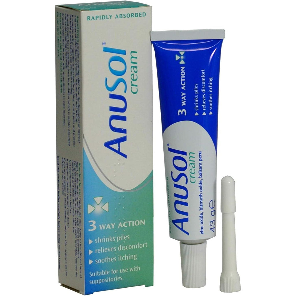 Buy now Anusol 43g SOY Cream - Whole Body Skin Moisturizer for All Skin Types, Damage Control & Pore Treatment, 1.51 oz Default at indiglob india