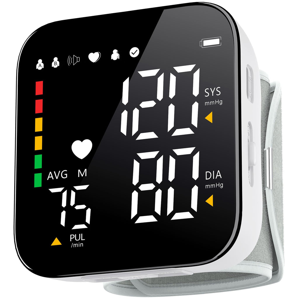 Blood Pressure Monitor Rechargeable 2x90 Memory Machine with Carrying Case