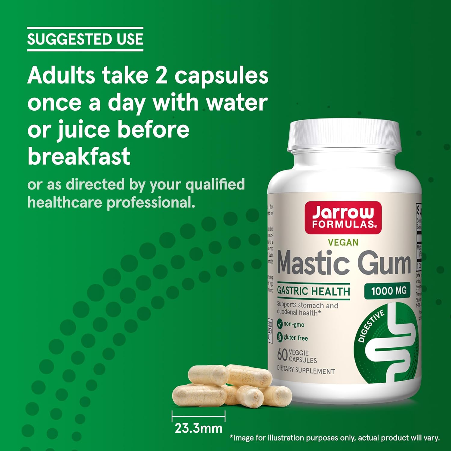 Buy now Jarrow Formulas Mastic Gum 1000 mg - 60 Veggie Caps - Natural Formula Supporting Stomach, Duodenal & Oral Health - 30 Servings at indiglob india