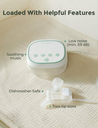 Momcozy BreezyClear Pro™ Nasal Aspirator for Baby, 75 kPa, 9 Levels