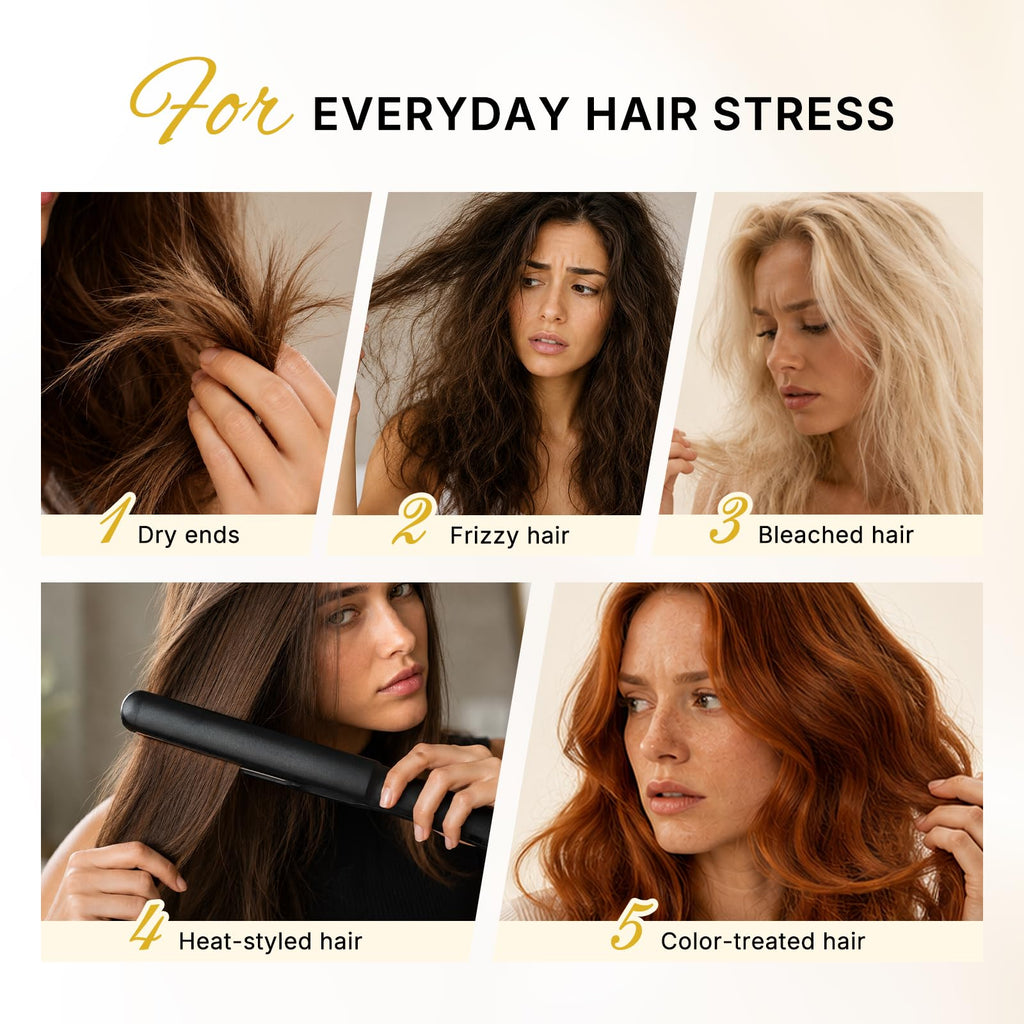 Karseell Moroccan Argan Oil 1.69 floz | for Hair Healing Cold Pressed Weightless Argan Oil Hair Serum for Dry Damaged Hair 50ml