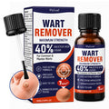 FLYLEAF 40% Salicylic Acid Wart Remover Liquid, Fast-Acting Maximum Strength Plantar Wart Remover for Common, Flat & Foot Warts, Corns & Calluses, Hands, Feet, Toes & Soles, 1.01 fl oz