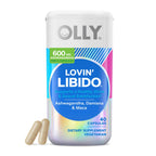 OLLY Lovin' Libido, Boost Desire with Ashwagandha, Maca & Damiana- 40 Count