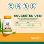 MARYRUTH'S Lutein Gummies with Zeaxanthin, 30 Count, Eye Health