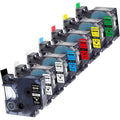 Buy now 7-Pack Replace DYMO D1 Label Tape 45010 45013 45016 45017 45018 45019 45021 D1 Refills Compatible DYMO LabelManager 160 280 420P PnP 220P 360D 450 210D, 1/2” W x 23’ L, 12mm x 7m Black on Clear White Blue Green Red Yellow White on Black at indiglob india