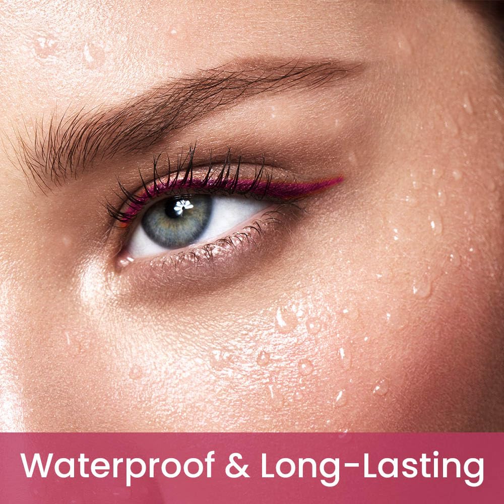 Explore Kaely 2Pcs Gel Eyeliner Pencil set, featuring waterproof and long-lasting formula for vibrant eye looks. Original packaging.