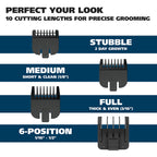 Buy now Wahl Groomsman Corded or Cordless Beard Trimmer for Men - Rechargeable Grooming Kit for Facial Hair - Beard Trimmer & Groomer - Model 9918-6171V at indiglob india