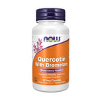 NOW Foods Supplements, Quercetin with Bromelain, Balanced Immune System*, 240 Veg Capsules