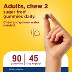 Nature Made Zero Sugar Multivitamin Men's Gummies, 90 Sugar Free Gummies | Men's Multivitamin Gummies for Muscle & Immune Support, Aspartame Free, Cherry Lime Flavor, 45 Day Supply