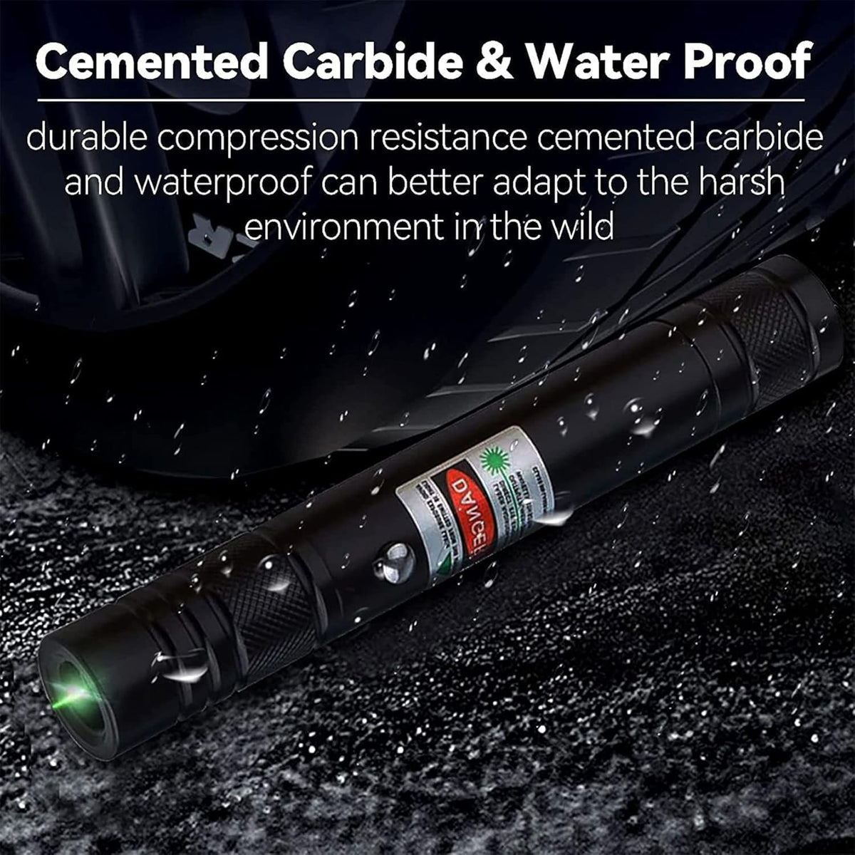 IVVTRYI Green Laser Pointer - Rechargeable