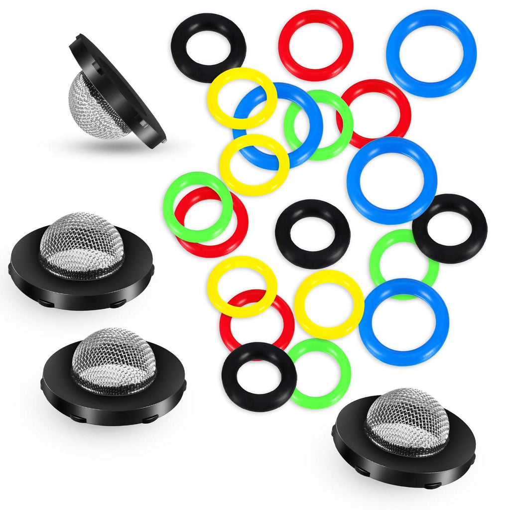 Tatuo 48 Pcs O-Ring Power Pressure Washer Kit 6 Sizes for Power, Gun