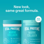 Vital Proteins Marine Collagen Peptides Powder Supplement, 7.8oz | Marine Collagen Peptides, Supports Hair Skin Nails & Joints, Hydrolyzed Collagen, 12g Per Serving