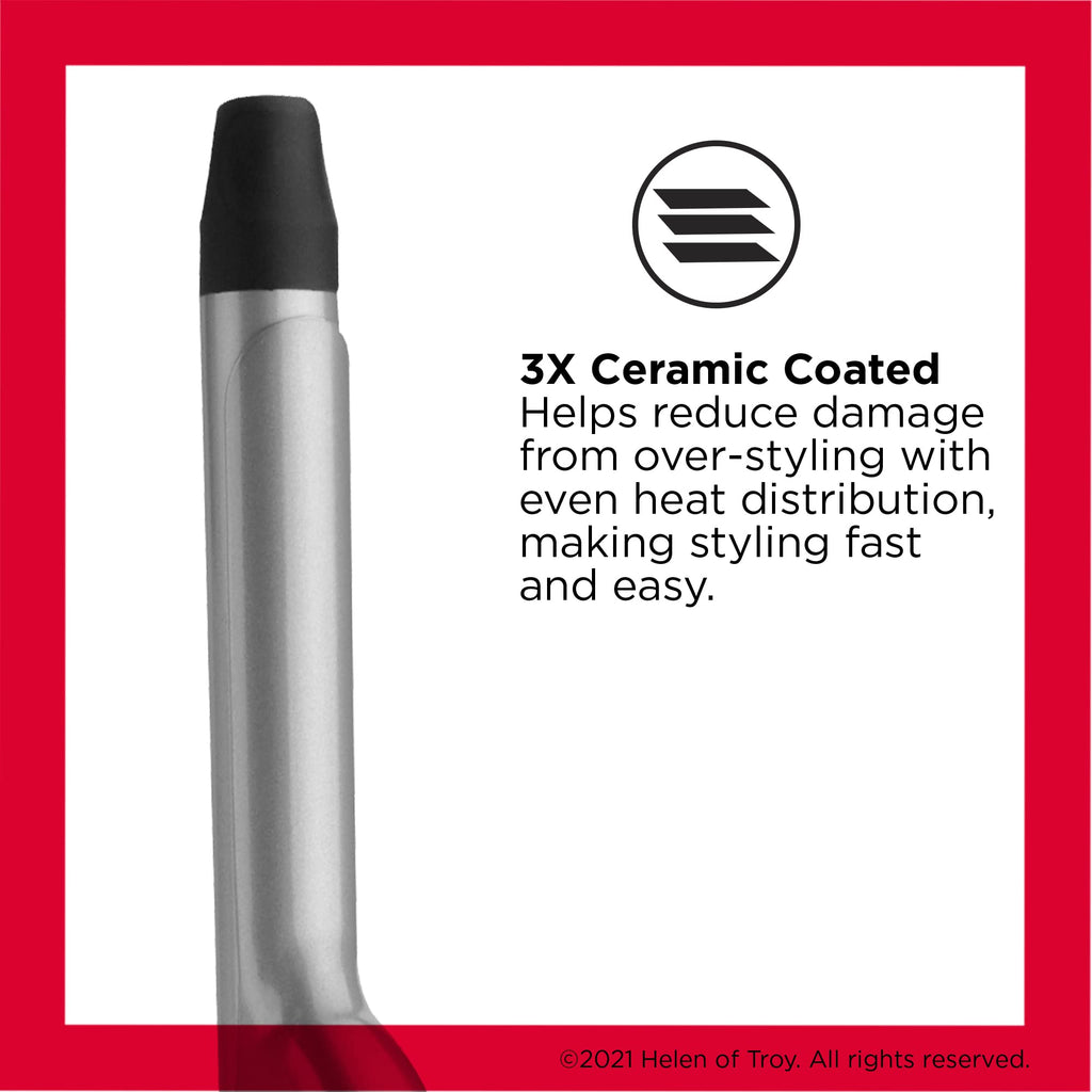 Buy now Revlon Perfect Heat Triple Ceramic Curling Iron | For Silky Smooth Tight Curls (3/4 in) at indiglob india