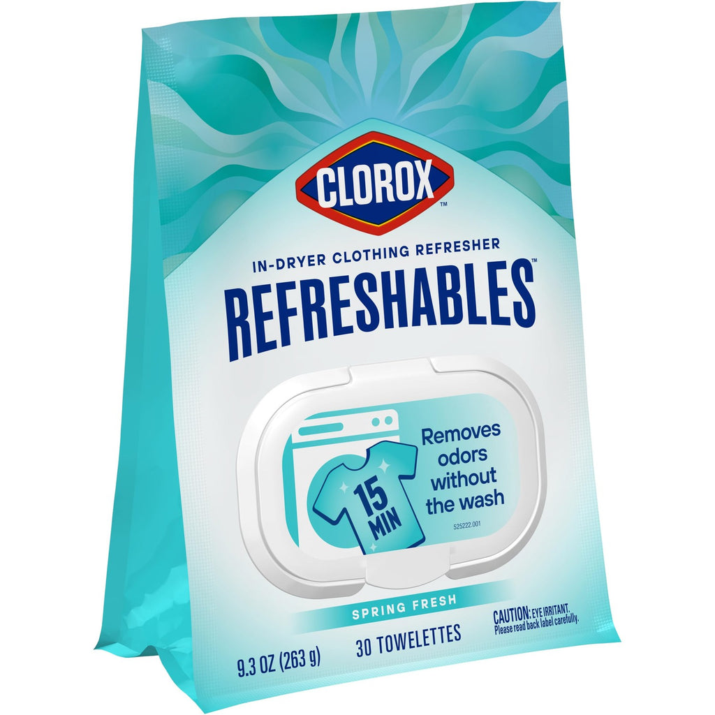 Clorox Refreshables In Dryer Clothing Refresher, Spring Fresh, 30 Count