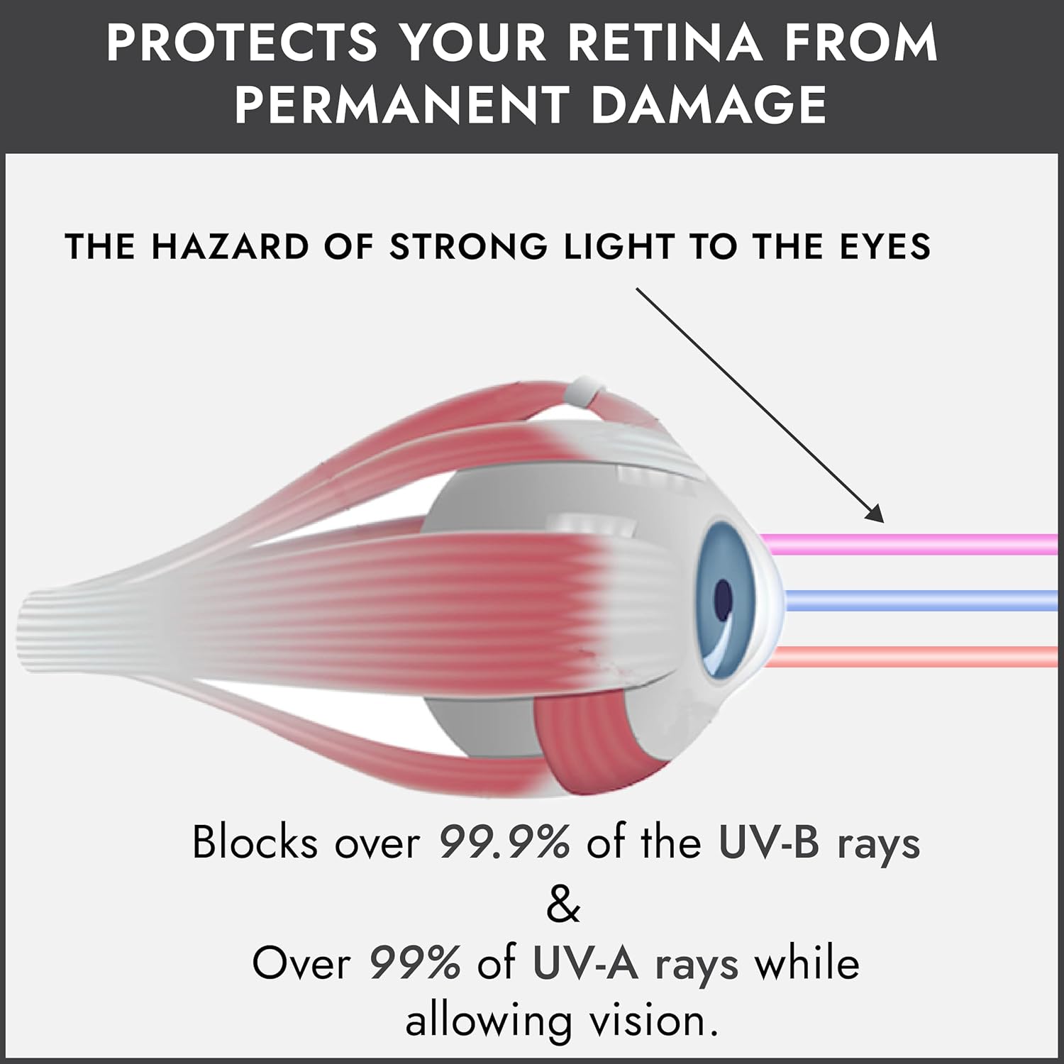 Buy now Super Sunnies Slim Flex UV Eye Protection FDA Compliant Eyeshields Individual Tanning Bed Goggles, Red Light Therapy Glasses at indiglob india