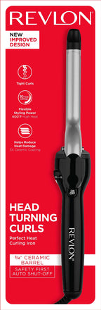 Buy now Revlon Perfect Heat Triple Ceramic Curling Iron | For Silky Smooth Tight Curls (3/4 in) at indiglob india