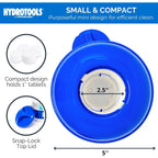 Buy now HYDROTOOLS BY SWIMLINE 8715 Mini Chemical Dispenser For Spas and Personal Pools| Compatible With Bromine & Chlorine Supports 1’’ Tablets | Adjustable Control Ring For Customizable Flow Rate at indiglob india