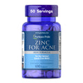 Puritan's Pride Zinc for Acne Skin Formula with Vitamins C, B-6, A, and E