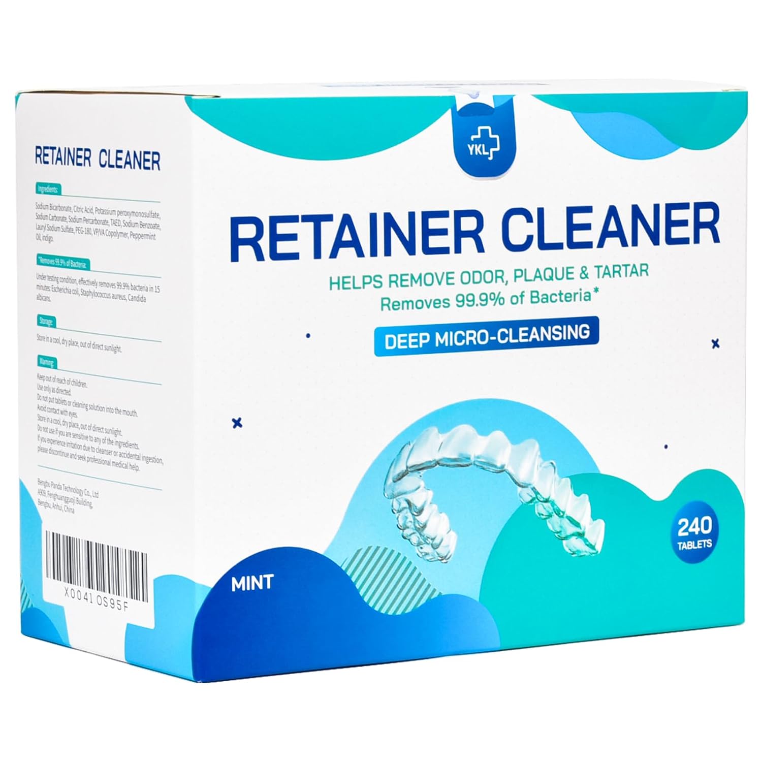 Buy now Retainer & Denture Cleaner Tablets - 4 Months Supply (120 pcs) Dental Retainers for Aligner - Mouth & Night Guards - False Teeth Whitening - Removes Odor & Plaque (120 Pcs) 240 Count(Pack of 1) at indiglob india