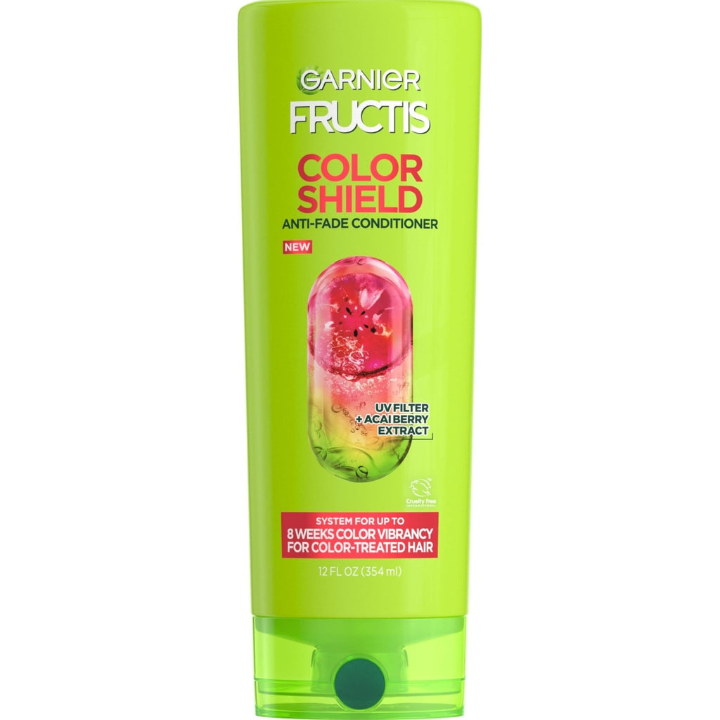 Garnier Fructis Color Shield Anti-Fade Conditioner for Color Treated Hair, 12 Fl Oz, 1 Count (Packaging May Vary)