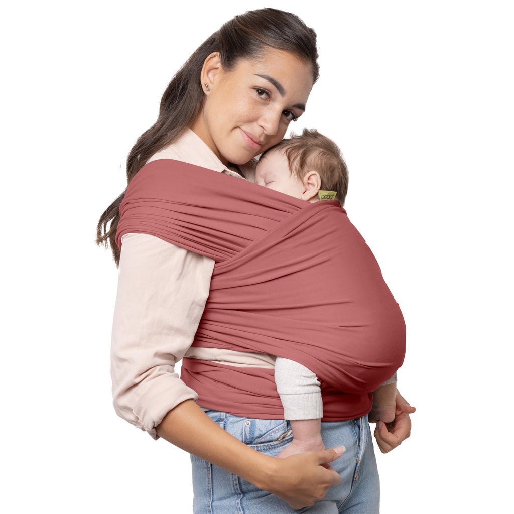 Buy now Boba Baby Wrap Carrier – Original Baby Sling Carrier for Newborns (7–35 lbs), Soft, Secure, Hands-Free & Ergonomic, Ideal for Comfortable Bonding, New Parents (Grey) at indiglob india