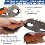 Snap Fasteners Kit, Heavy Duty Fastener Tool and 60-Set 15mm Marine Snaps