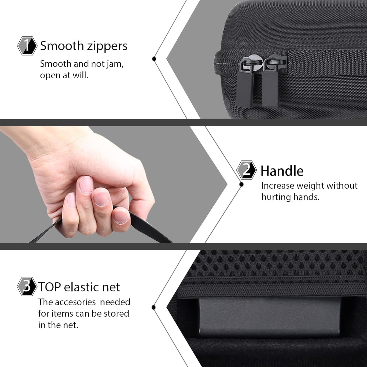 Buy now co2CREA Hard Case Replacement for Bose SoundLink Revolve Series II Portable Bluetooth Speaker, Black Case at indiglob india