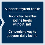 Life Extension Sea-Iodine™, kelp and bladderwrack-derived Iodine, Supports Healthy Levels of This Essential Nutrient for Thyroid Health and Beyond, Non-GMO, Gluten-Free, Vegetarian, 60 Capsules