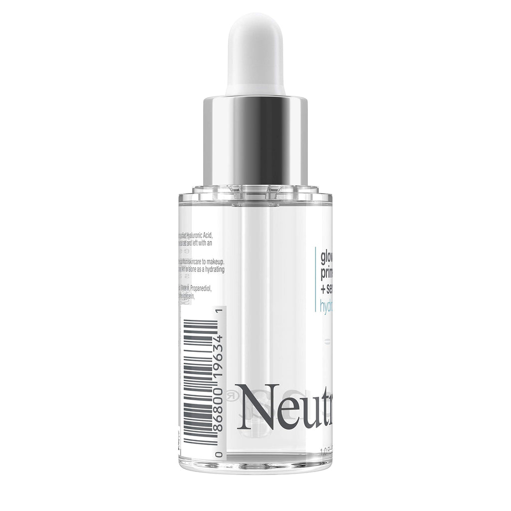 Buy now Neutrogena Hydro Boost Glow Booster Primer & Serum, Hydrating & Moisturizing Face Serum-to-Primer Hybrid, Infused with Purified Hyaluronic Acid & Designed to Instantly Hydrate, 1.0 fl. oz at indiglob india