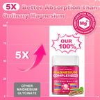 Magnesium Glycinate Gummies 700MG - 21-in-1 Advanced Magnesium Supplement | Ashwagandha, L-Theanine, Zinc, Vitamin - Sugar Free Magnesium Gummies for zzZ, Focus & Relaxation, for Women, Men & Kids