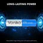 Buy now Voniko Ultra AAA Batteries 24 Pack - Alkaline Triple A Battery, Ultra Long-Lasting for All Your Devices, 10-Year Shelf Life, Leak-Proof & Mercury-Free at indiglob india