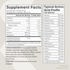 Sports Research® Marine Collagen Peptides Dark Chocolate (15oz) | 10g Wild Caught Marine Collagen per Serving | Protein Powder w/ Vital Amino Acids for Hair, Skin, & Joint Support