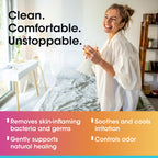vH Essentials Intimate Cleansing Spray, with Hypochlorous Acid, 3 fl oz