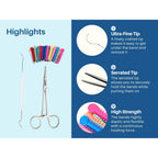 Ligas para Brackets Ortodoncia Dental braces color changing kit orthodontic Dental Ligature Ties for Brackets Change Braces Color Easily DIY Braces Color Kit 1040pcs
