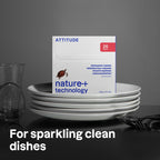 ATTITUDE Dishwasher Pods, Unscented, Plant-Based Tablets, 26 Count