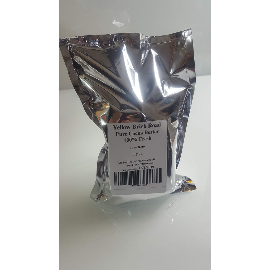 Buy now Yellow Brick Rd RAW Cocoa Butter 1 Lb RAW Cocoa Butter 1 Lb Unrefined, Non- Deodorized at indiglob india