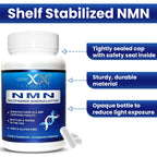 Genex Formulas NMN 250 mg Dose Stabilized Form 99% Pure Supplement 60 Caps | NMN Supplement for Cellular Energy, Increased NAD Levels, DNA Repair, and Healthy Aging, GMP Certified, 30 Day Supply