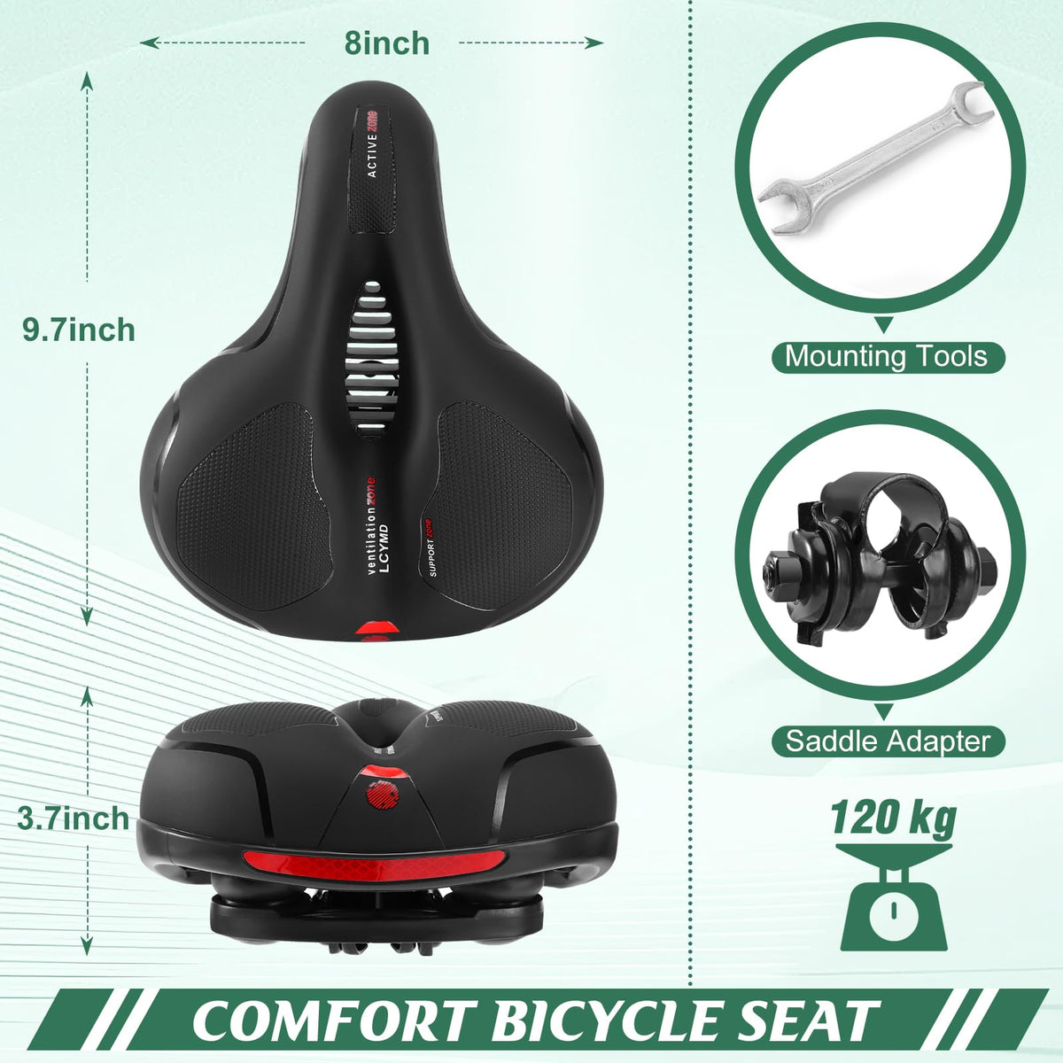 Bike Seat Saddle for Men Women Comfortable Replacement