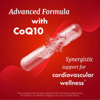 Red Yeast Rice with CoQ10 Supplement, Cholesterol & Heart Health Support | Extra Strength Red Yeast Rice 1200 MG (600 MG Per Capsule), Citrinin-Free, Doctor-Formulated, Non-GMO, Vegan, 120 Capsules
